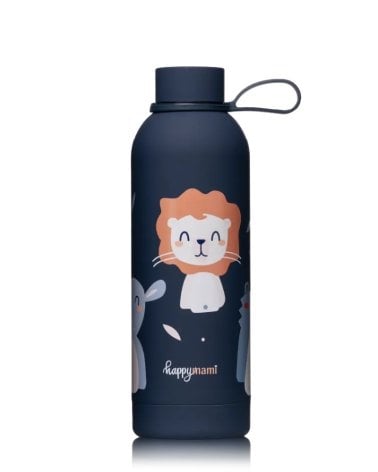 Termo Líquidos Happyanimals de Happymami Azul Oscuro