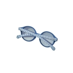 Gafas Aguacate de Mustela Azul