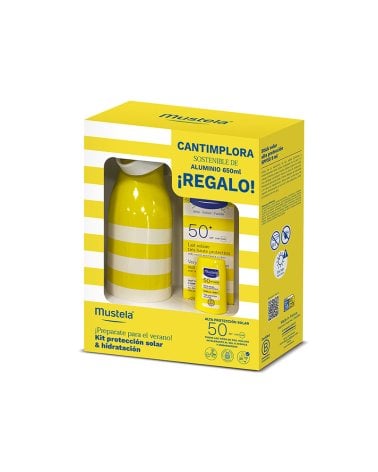 Pack Solar con Stick y Botella de Mustela