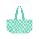 Bolsa de playa Dock & Bay Check Green