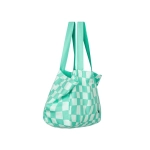 Bolsa de playa Dock & Bay Check Green