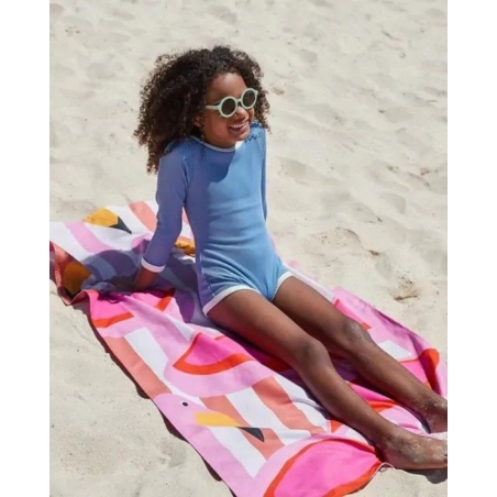 Toalla de Playa Kids de Dock & Bay Flamingos