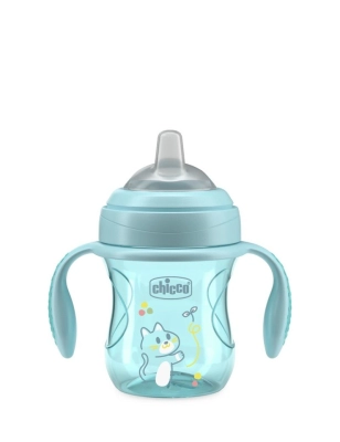 Vaso de Transición de 200 ml de Chicco Azul