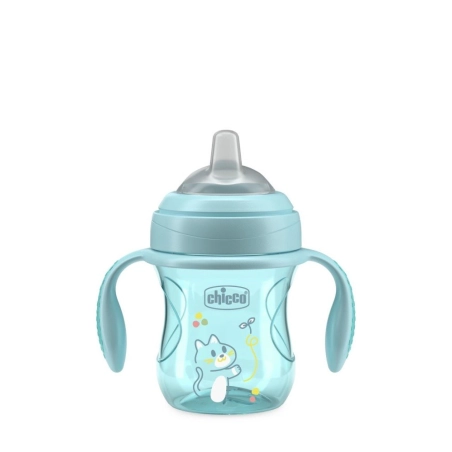 Vaso de Transición de 200 ml de Chicco Azul