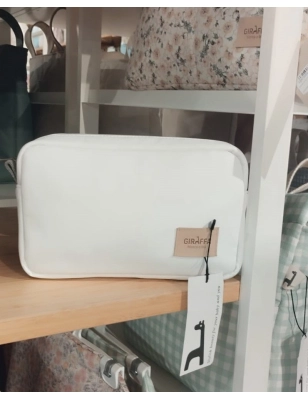 Neceser Leo de Giraffa Bianca e Blu