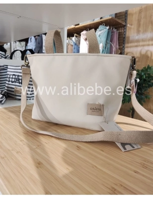 Asa Larga sin Click para Minibag de Giraffa Bianca e Blu