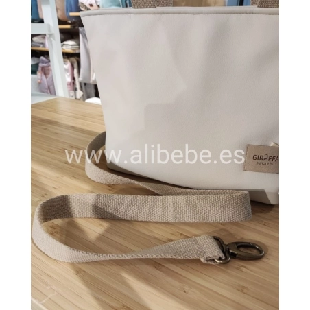 Asa Larga sin Click para Minibag de Giraffa Bianca e Blu