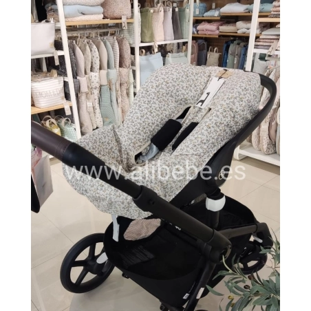 Colchoneta Grupo 0 Rosela de Giraffa Bianca e Blu