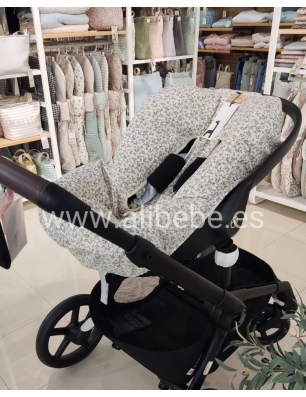 Colchoneta Grupo 0 Rosela de Giraffa Bianca e Blu