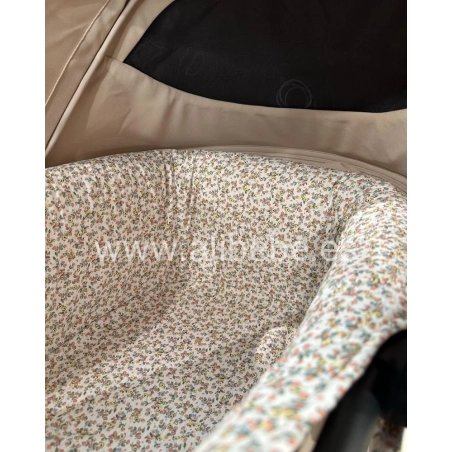 Interior Capazo Buga Rosela de Giraffa Bianca e Blu