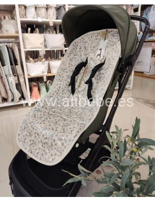 Colchoneta Buga Yoko de Giraffa Bianca e Blu