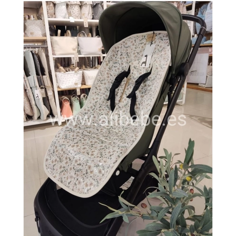 Colchoneta Buga Yoko de Giraffa Bianca e Blu