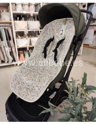 Colchoneta Buga Yoko de Giraffa Bianca e Blu