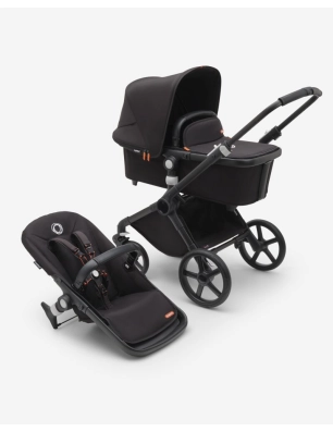 Cochecito 2 piezas Bugaboo Fox Cub Negro Medianoche