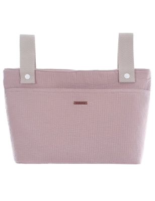 Bolsa Talega Midi Paris de Uzturre Rosa Empolvado