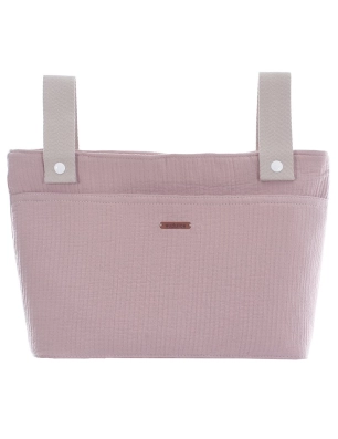 Bolsa Talega Midi Paris de Uzturre Rosa Empolvado