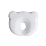 Almohada de Bebé Osito de Olmitos Blanco
