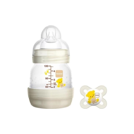 Pack para Recién Nacido Biberón y Chupete de Mam
