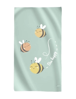 Toalla Microfibra Bee Happy de Saro