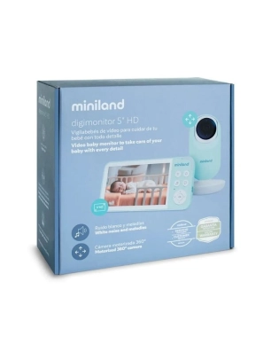 Vigilabebés Digimonitor 5" HD de Miniland