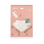Set de Bandana y cubiertos eco-friendly de Miniland Bunny