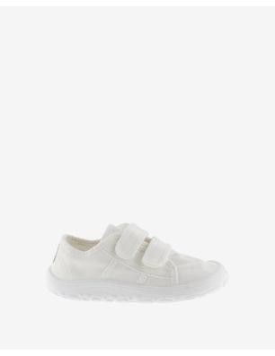 Zapatillas de Lonas Basket Drec Bosco Barefoot de Victoria Blanco