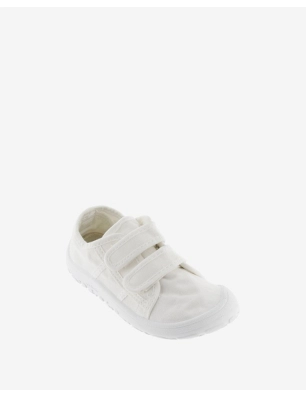 Zapatillas de Lonas Basket Drec Bosco Barefoot de Victoria Blanco