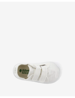 Zapatillas de Lonas Basket Drec Bosco Barefoot de Victoria Blanco