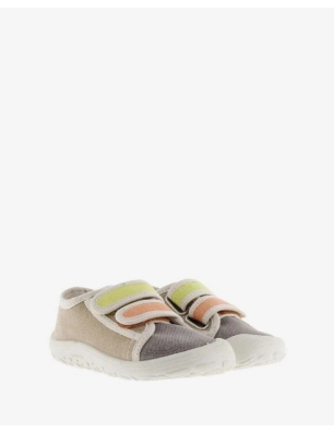 Zapatillas de Lona Basket Bosco Barefoot de Victoria Beige