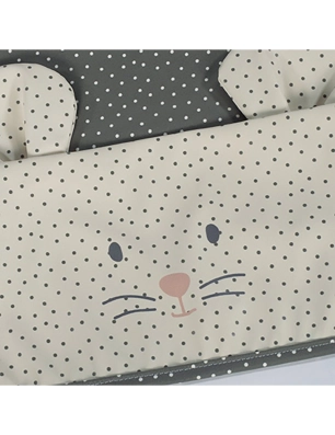 Babero con Mangas Topitos Poppy de Walking Mum