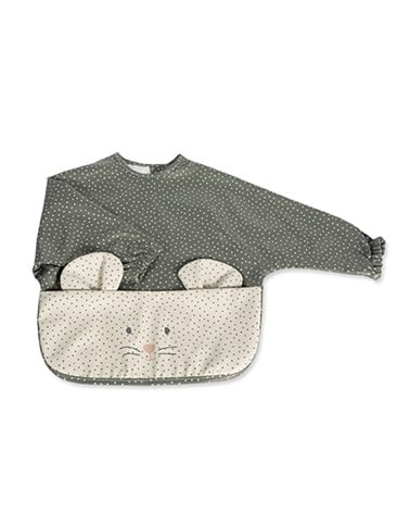 Babero con Mangas Topitos Poppy de Walking Mum