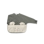 Babero con Mangas Topitos Poppy de Walking Mum Babero con Mangas Topitos Poppy de Walking Mum