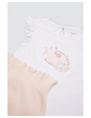Conjunto Bebe Sin Mangas De Ysabel Mora
