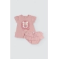 Conjunto Bebe Manga Corta De Ysabel Mora