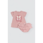 Conjunto Bb Manga Corta De Ysabel Mora