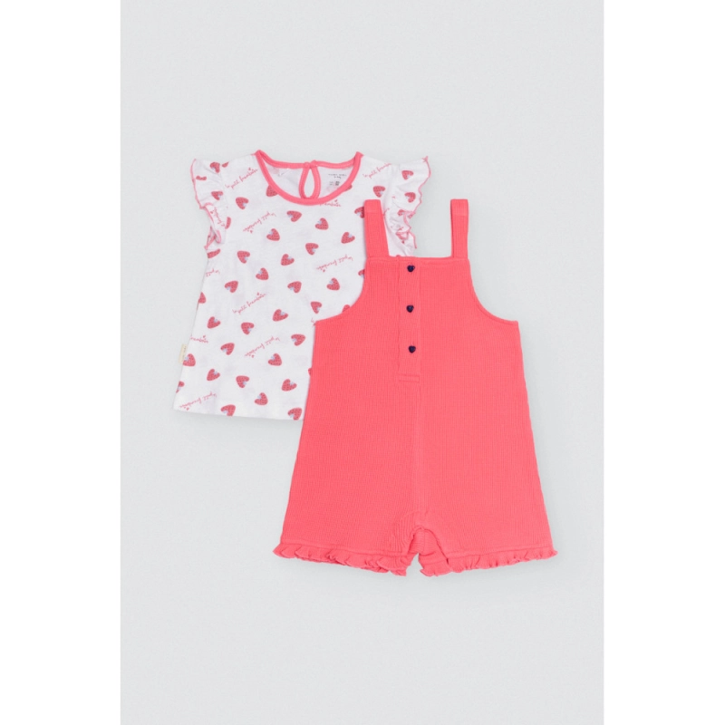 Conjunto Bebe Manga Corta De Ysabel Mora