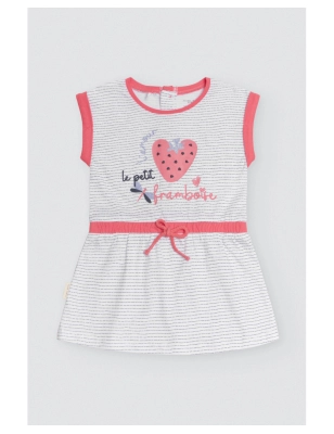 Vestido Bebe Manga Corta De Ysabel Mora