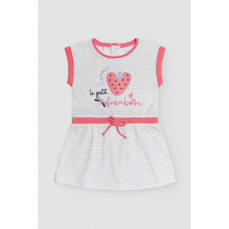 Vestido Bebe Manga Corta De Ysabel Mora