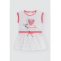 Vestido Bebe Manga Corta De Ysabel Mora