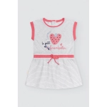 Vestido Bb Manga Corta De Ysabel Mora