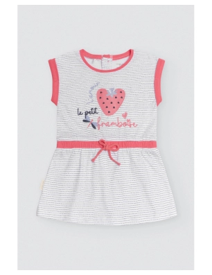 Vestido Bb Manga Corta De Ysabel Mora