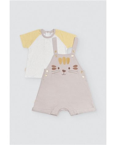 Conjunto Bb Manga Corta De Ysabel Mora