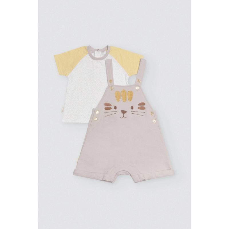 Conjunto Bebe Manga Corta De Ysabel Mora