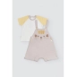 Conjunto Bebe Manga Corta De Ysabel Mora