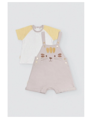 Conjunto Bb Manga Corta De Ysabel Mora