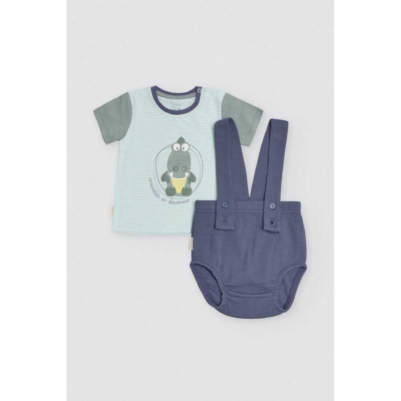 Conjunto Bebe Manga Corta De Ysabel Mora