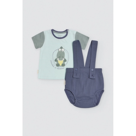 Conjunto Bb Manga Corta De Ysabel Mora