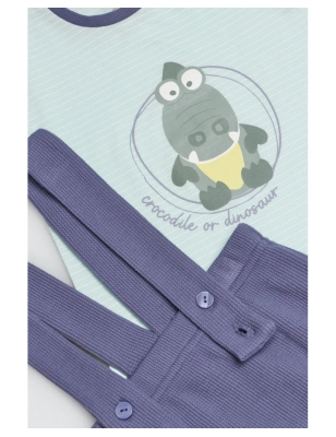 Conjunto Bebe Manga Corta De Ysabel Mora