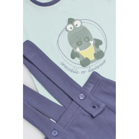 Conjunto Bebe Manga Corta De Ysabel Mora