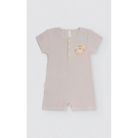 Pelele Bb Manga Corta De Ysabel Mora